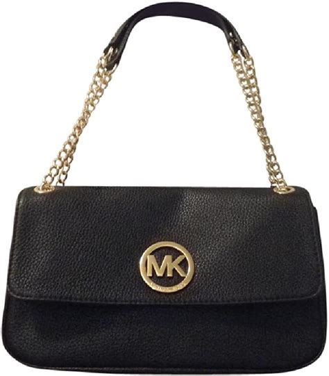 Michael Kors Fulton Medium Shoulder Handbag Purse Ballet 